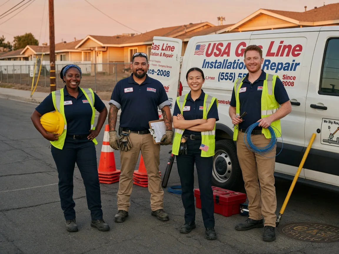 Gas Line Installation company in Summerville, PA